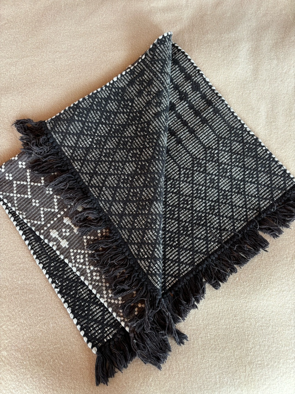 Woven Cotton Rug - Picture 3 of 7